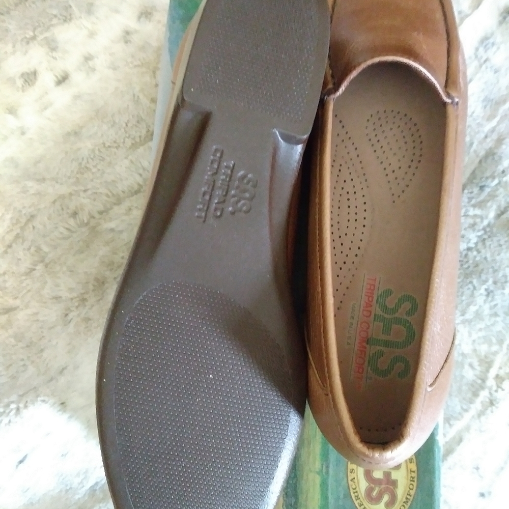 SAS Leather Pearlized Tripad Comfort Shoes - Picture 3 of 6